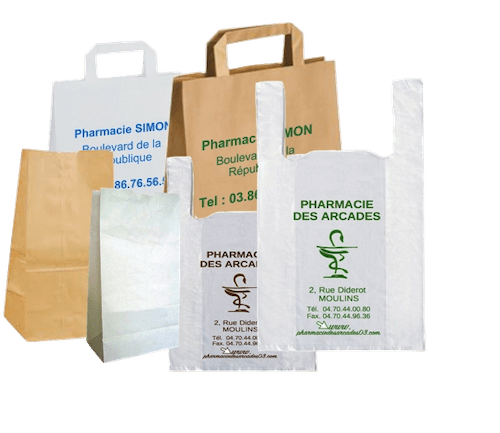 sac pharmacie plastique